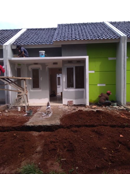 foto tampak rumah tipe 30/60 perumahan Griya Sedaya Kandeman 