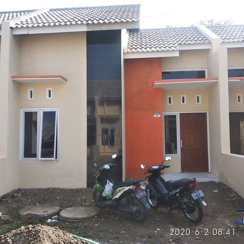 foto tampak rumah tipe 30/61 perumahan griya jogomerto asri