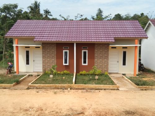 foto tampak rumah tipe T36 perumahan JUPITER RESIDENCE