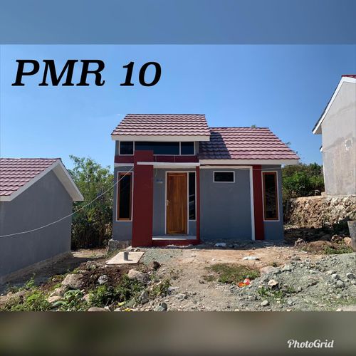 foto tampak rumah tipe Subsidi 36 perumahan PURI MAS ATAMBUA