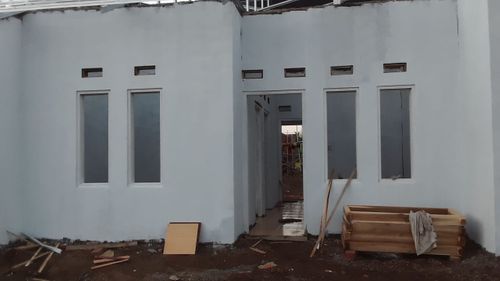foto tampak rumah tipe 36/72 perumahan GRIYA PUNDUAN PERMAI 2