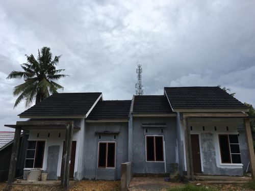 foto tampak rumah tipe 45 perumahan GRIYA LAHIMBUA