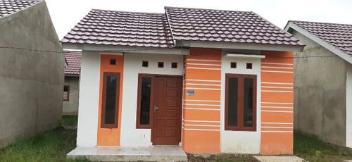 foto tampak rumah tipe 36 perumahan Griya Mulia 2