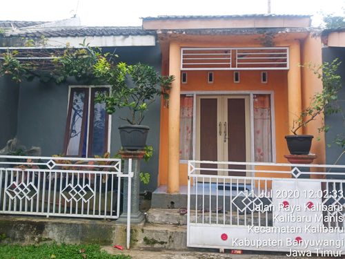 foto tampak rumah tipe 36/72 perumahan VILLA ALAM ASRI