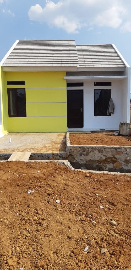 foto tampak rumah tipe 36 perumahan Perumahan Cakra Buana Asri