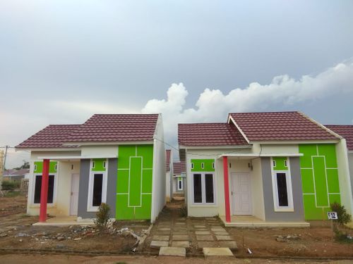 foto tampak rumah tipe 36 TAPAK perumahan PERMATA ASRI