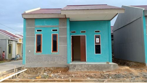 foto tampak rumah tipe FILLA GRIYA KENCANA perumahan FILLA GRIYA KENCANA