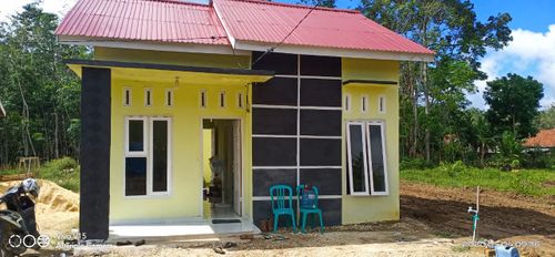 foto tampak rumah tipe RST/36 perumahan Permata Residence
