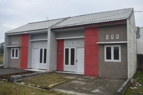 foto tampak rumah tipe 30/60 perumahan GRIYA TANJUNG ASRI