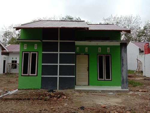 foto tampak rumah tipe RST 36 perumahan Puri Raflesia Residence 3