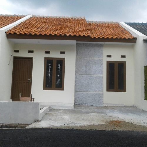 foto tampak rumah tipe SUBSIDI perumahan Asri Residence Cintaraja