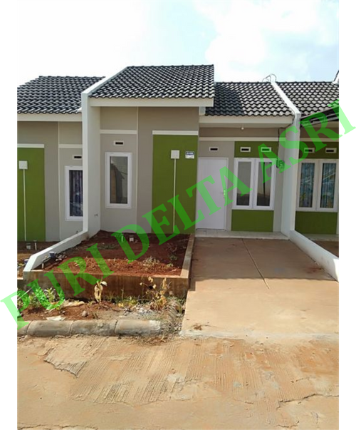 foto tampak rumah tipe 30/60 perumahan Puri Delta Asri 7