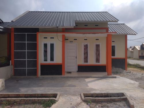 foto tampak rumah tipe 36 perumahan MUTIARA GARUDA SAKTI 1