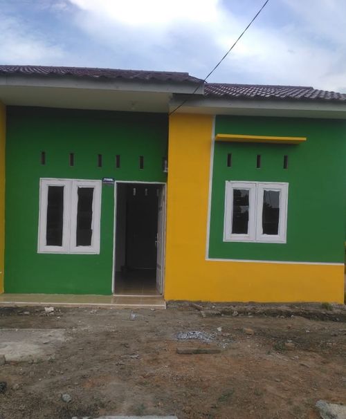 foto tampak rumah tipe 36 perumahan BUMI AYU LESTARI