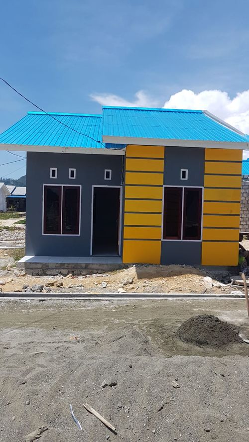 foto tampak rumah tipe 36 perumahan PERMATA INDAH 2