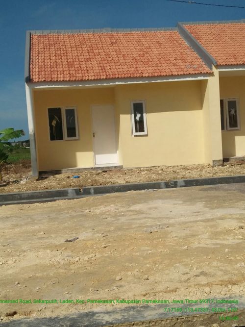 foto tampak rumah tipe 36/60 perumahan Perumahan Lakar Nyaman