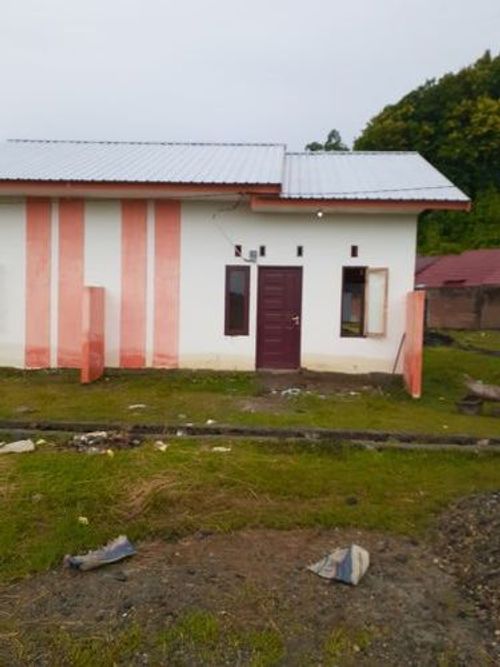 foto tampak rumah tipe 36/72 perumahan BABANA PERMAI