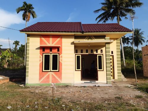 foto tampak rumah tipe 36/108 perumahan Perumahan Nayla putri residence