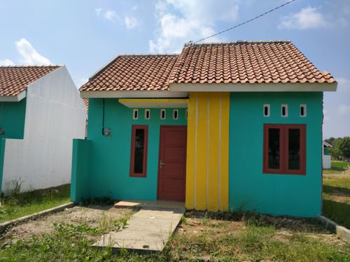 foto tampak rumah tipe 32 perumahan OASE 4