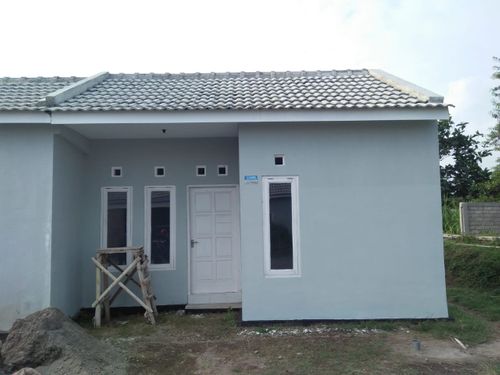foto tampak rumah tipe 24/89 perumahan GRIYA JATI PERMAI II