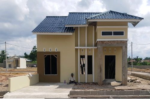 foto tampak rumah tipe 36 perumahan SAHARA RESIDENCE