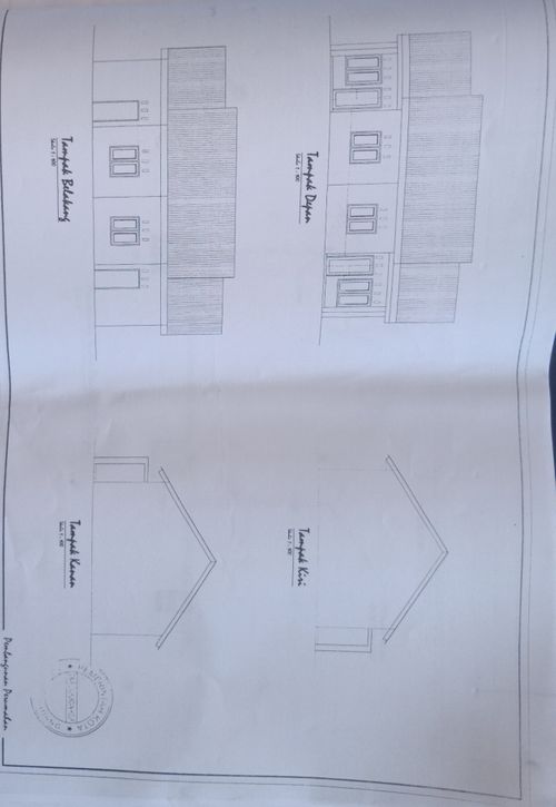 foto tampak rumah tipe 36 perumahan Yuki Vista 2