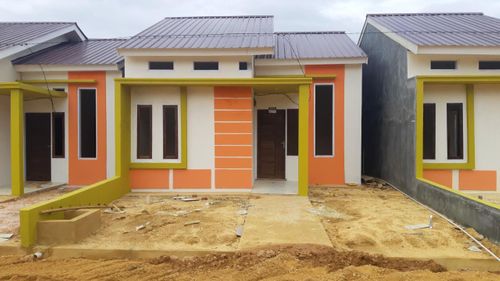 foto tampak rumah tipe 36 perumahan SHIFA PERDANA DELAPAN PUNGGOLAKA