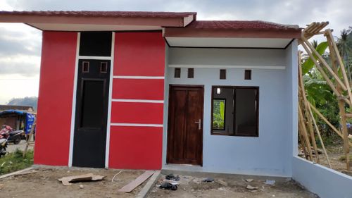 foto tampak rumah tipe 36/60 perumahan JAYANTI ASRI