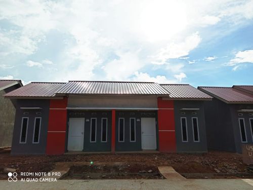 foto tampak rumah tipe Sejahtera Tapak perumahan CITRA PELITA 6