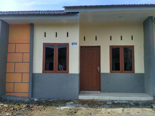 foto tampak rumah tipe 36 perumahan GRIYA ELHAEN SENTOSA