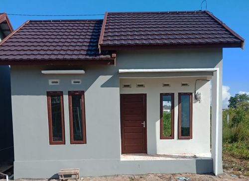 foto tampak rumah tipe 36/200 perumahan NUGRAHA RESIDENCE II