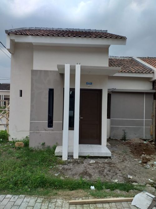 foto tampak rumah tipe 36 perumahan GRIYA PRINGGOWIRAWAN