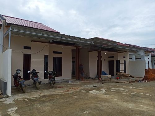 foto tampak rumah tipe 36 perumahan Grand Lestari