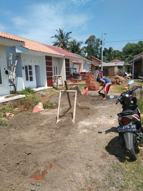foto tampak rumah tipe 30/72 perumahan GRIYA KETANDAN ASRI