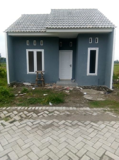 foto tampak rumah tipe subsidi perumahan AYANNA RESIDENCE
