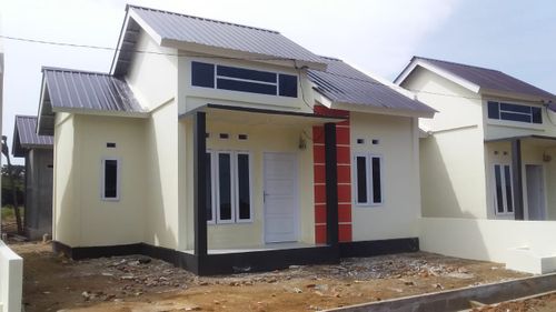 foto tampak rumah tipe 36 perumahan TUK MODANG PERMAI