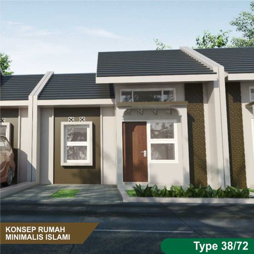 foto tampak rumah tipe 38/72 perumahan Griya Gumiwang Panyawungan