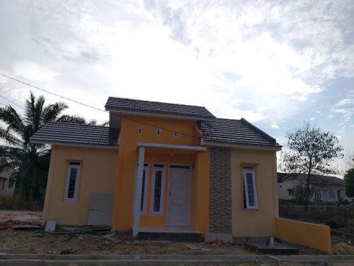 foto tampak rumah tipe 36/108 perumahan Griya sakinah madani 5