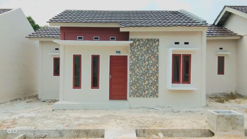 foto tampak rumah tipe 36 perumahan GRIYA TIKA PASIR PUTIH TAHAP IV