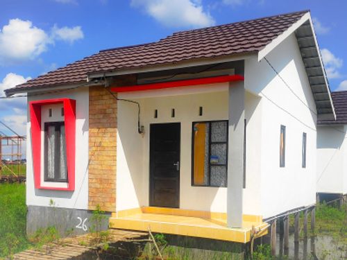 foto tampak rumah tipe 36 perumahan FADILAH PERDANA 5 TAHAP 1