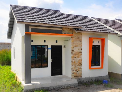 foto tampak rumah tipe 36 perumahan FADILAH PERDANA 6