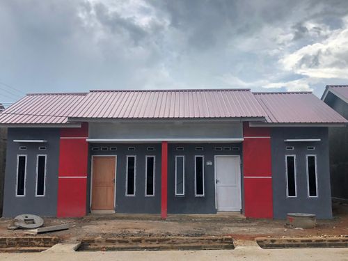 foto tampak rumah tipe Sejahtera Tapak perumahan CITRA PELITA 7