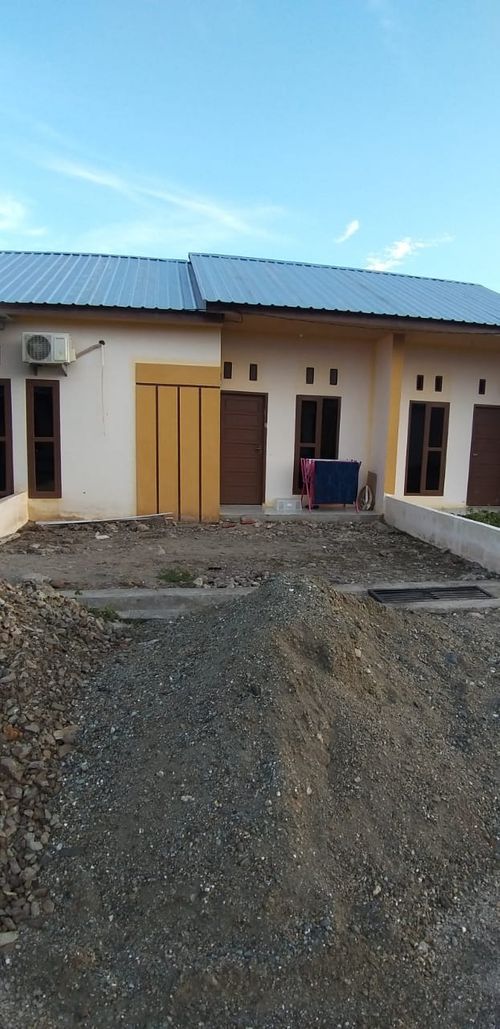 foto tampak rumah tipe 36/72 perumahan Naila salsabila Residence