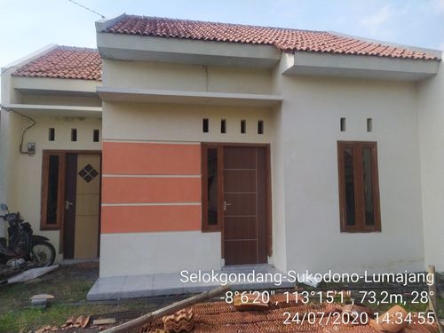 foto tampak rumah tipe 36 perumahan SELOKGONDANG LAND