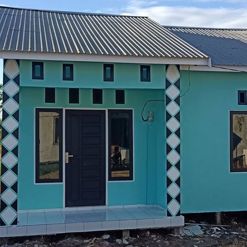 foto tampak rumah tipe 36 perumahan Sapta marga permai
