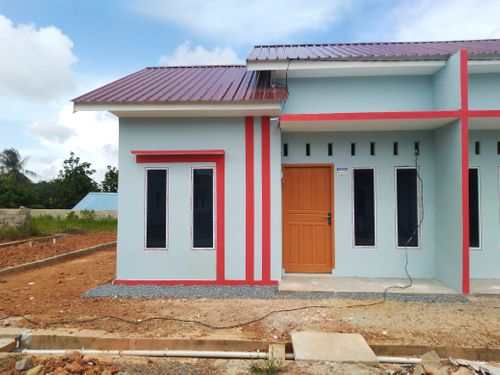 foto tampak rumah tipe 36 perumahan BUKIT INDAH LESTARI 4