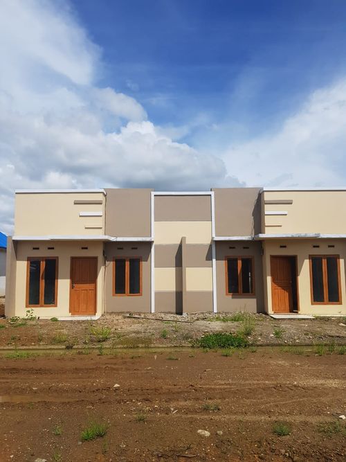 foto tampak rumah tipe 36/72 perumahan ANDI CACO RESIDENCE 2