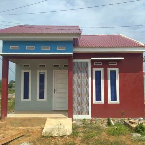 foto tampak rumah tipe 36/108 RsH perumahan Bukit sago mandiri II