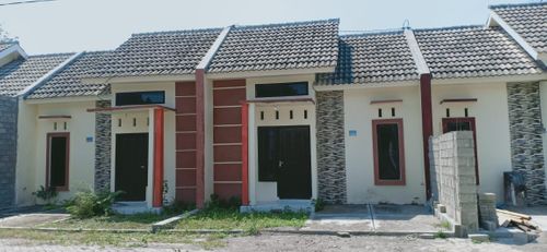 foto tampak rumah tipe SUBSIDI perumahan CITRA GARDEN CITY