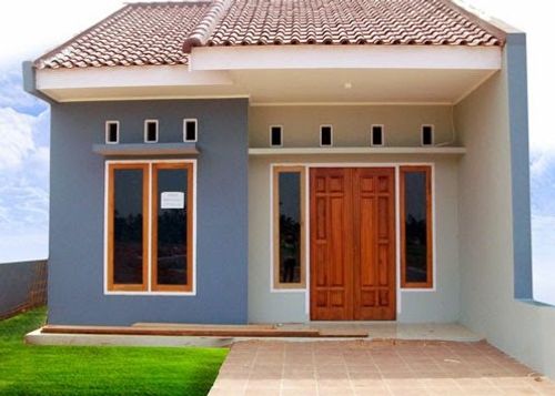 foto tampak rumah tipe 36 perumahan RANOMEETO PERMAI